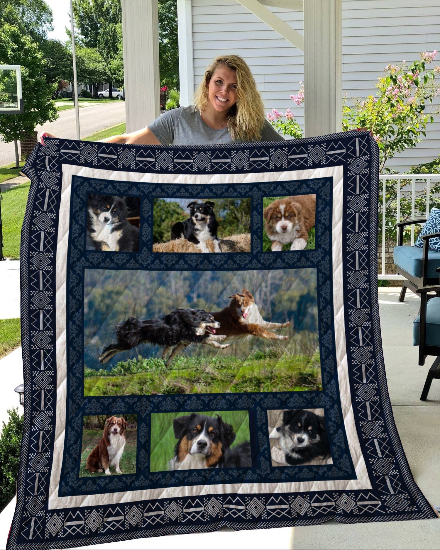 Bernese Mountain 1 3D Quilt Blanket HGM50