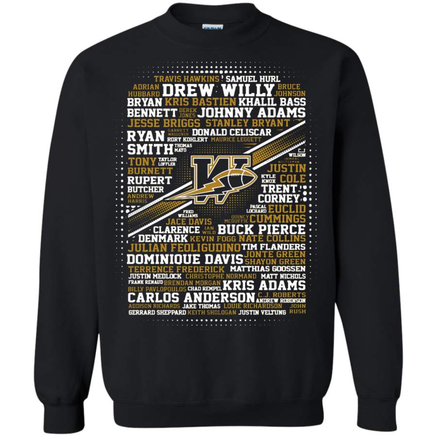 AGR CFL Football All Players Team Winnipeg Blue Bombers Sweatshirt