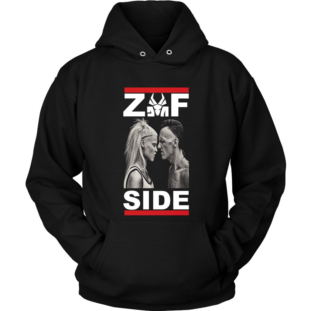 Zef Side Die Antwoord Like Ninja Yolandi Retro Unisex Hoodie