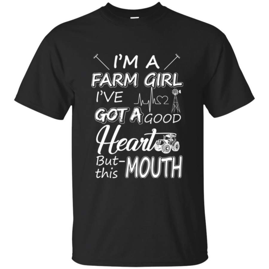 Farmer  – I’m a Farm Girl I’ve Got A Good T-Shirts