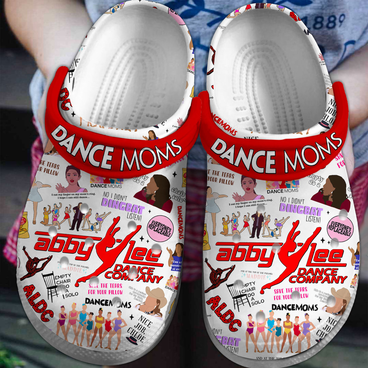 Dance Moms TV Series Crocs Crocband Clogs Shoes Comfortable For Men Women and Kids