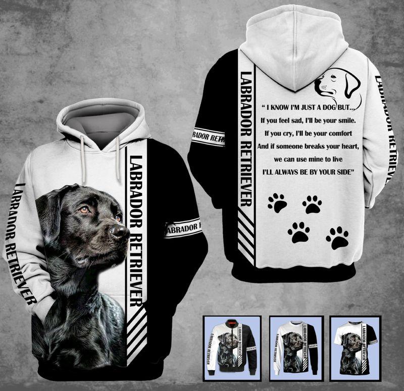 Outfits For Women 3D Print Labrador Retriver  Adult Unisex