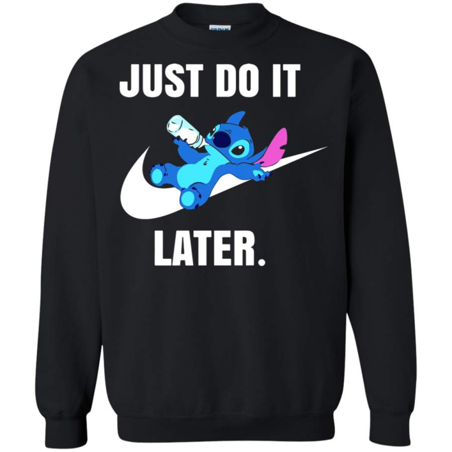 AGR Just Do It Later Stitch Mashup Sweatshirt