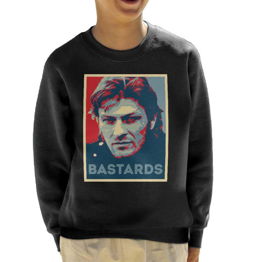 Sharpe Bastards Hope Poster Kid’s Sweatshirt