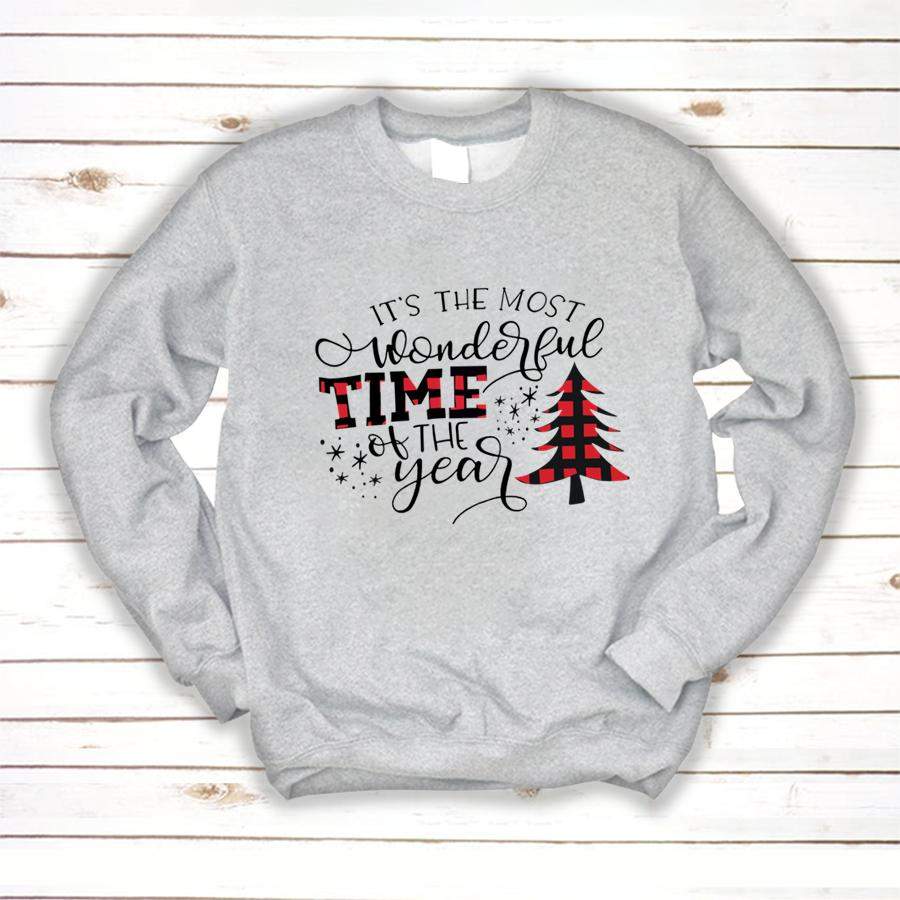 Christmas  Shirt Women Xmas It’s The Most Wonderful Time of The Year Shirts