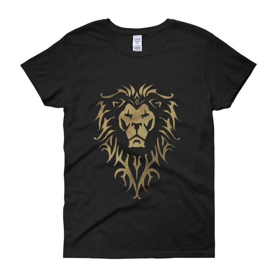 Warcraft Movie T Shirt Lion Wow Alliance Women’S T Shirt