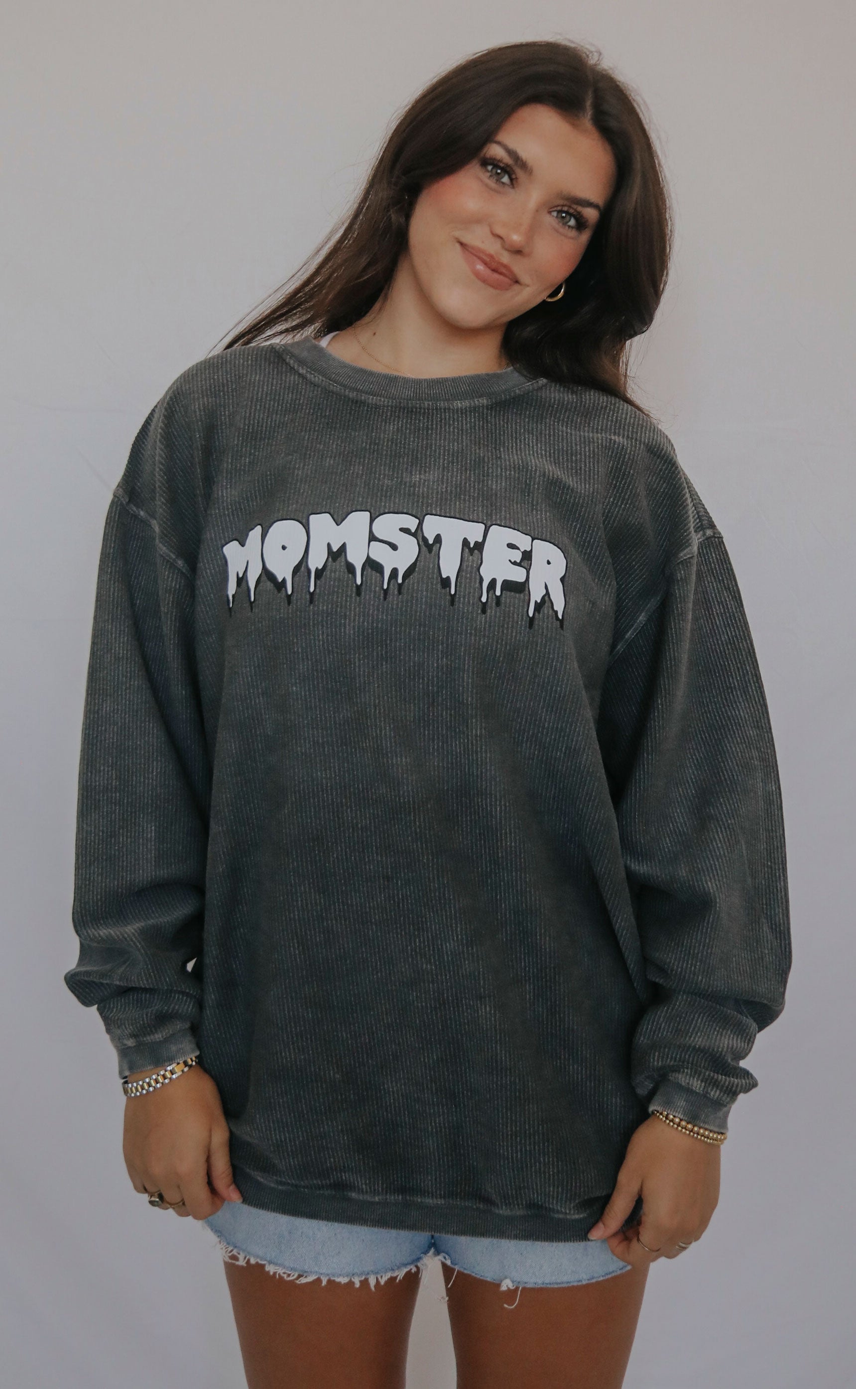 Charlie Southern: Momster Corded Sweatshirt