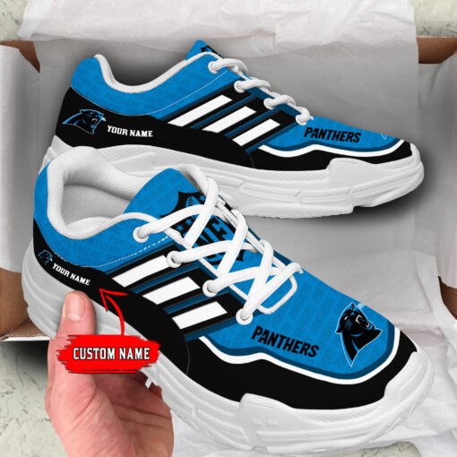 Carolina Panthers Personalized Chunky Sneakers 25