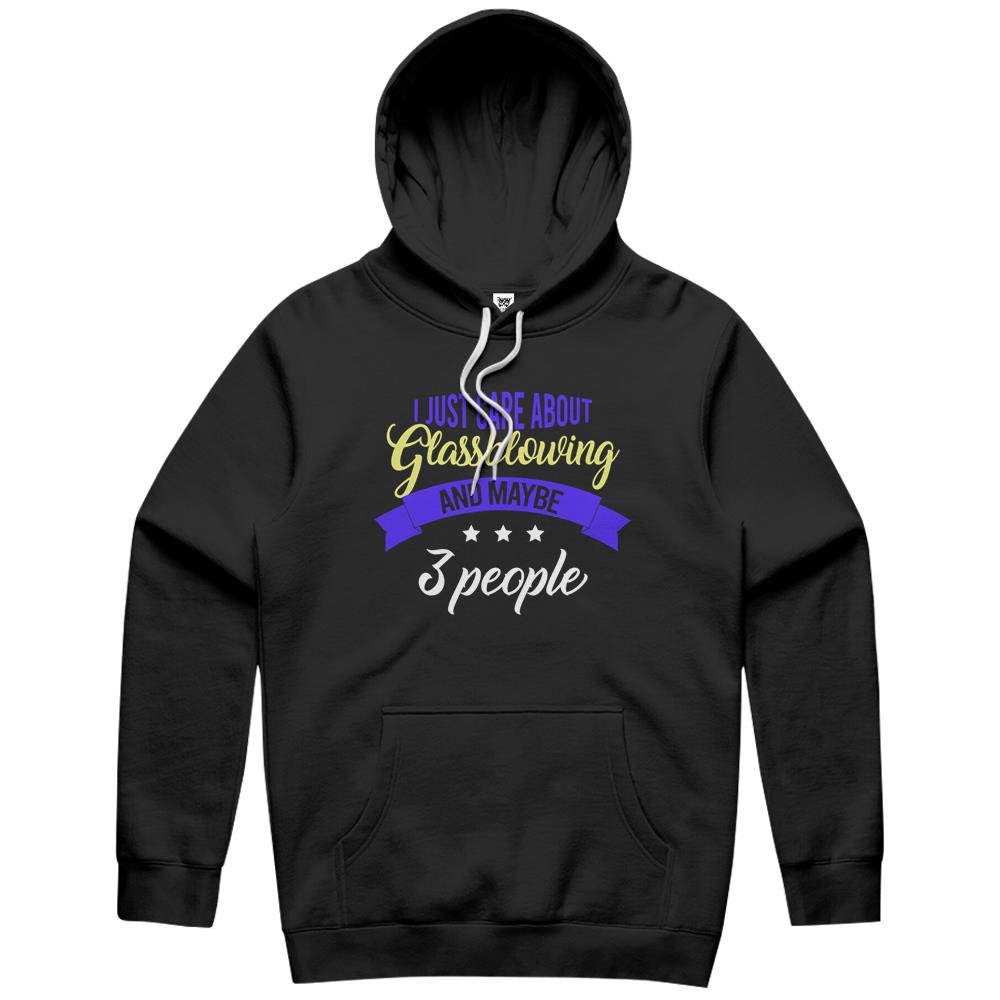 Glassblowing Glassforming Blowpipe Artist Glass Blower Art Hoodie