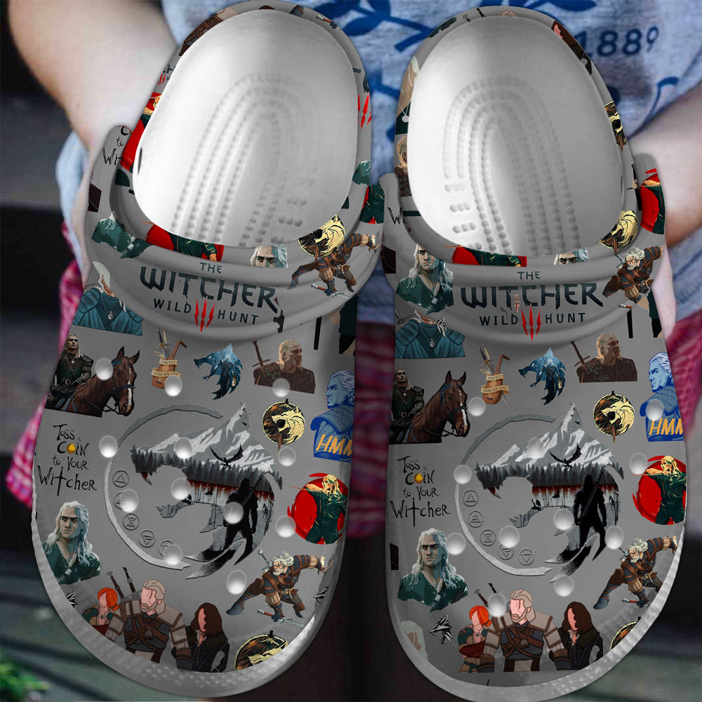 The Witcher Tv Series Crocss Clogs For Men Women And Kid Ttp2405121188-1