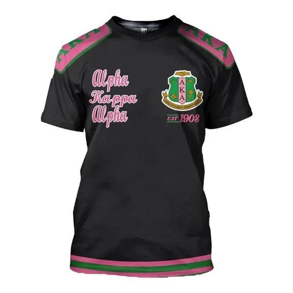 Greek Life T-Shirt – Ivy League Alpha Kappa Alpha T-Shirt Ver2 J5