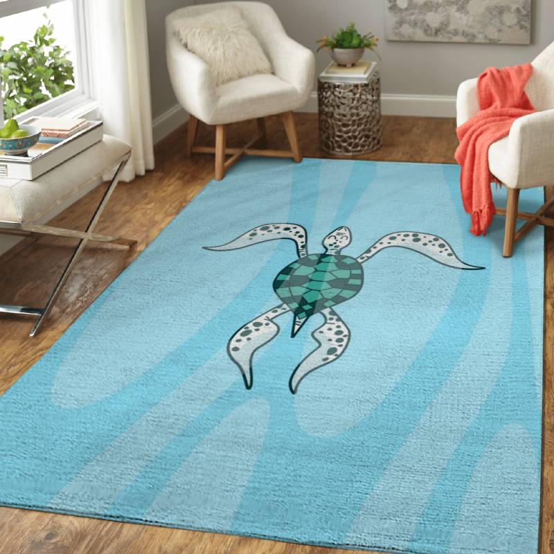 SAVE THE TURTLES – Animals Area Rug Carpet