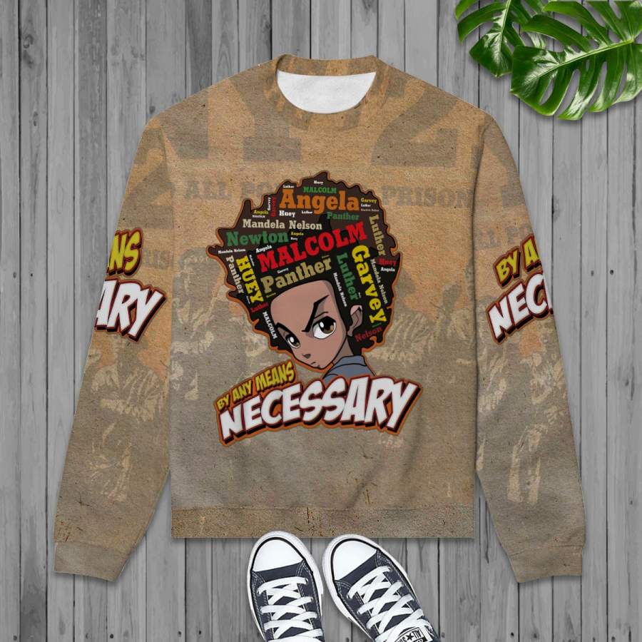 Huey Freeman Black Power Sweatshirt