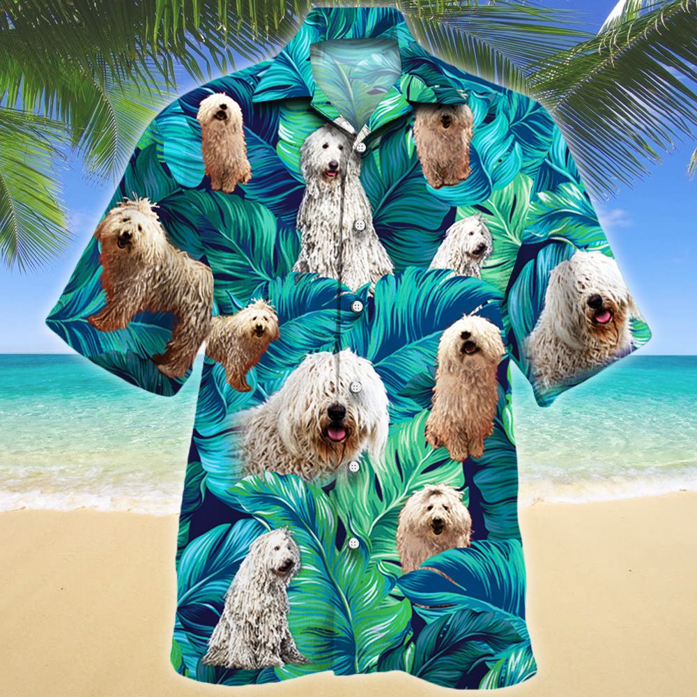 Komondor Dog Lovers Hawaiian Shirt For Aloha Ha33003