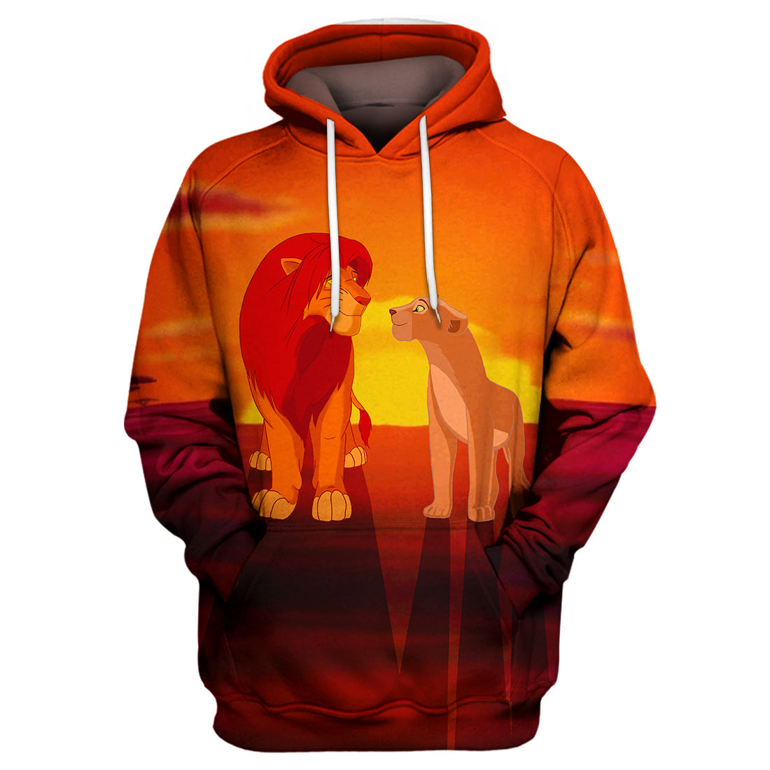 Unifinz Dn Lk Hoodie Love Lion T-Shirt Dn Lk Shirt Sweater 2022