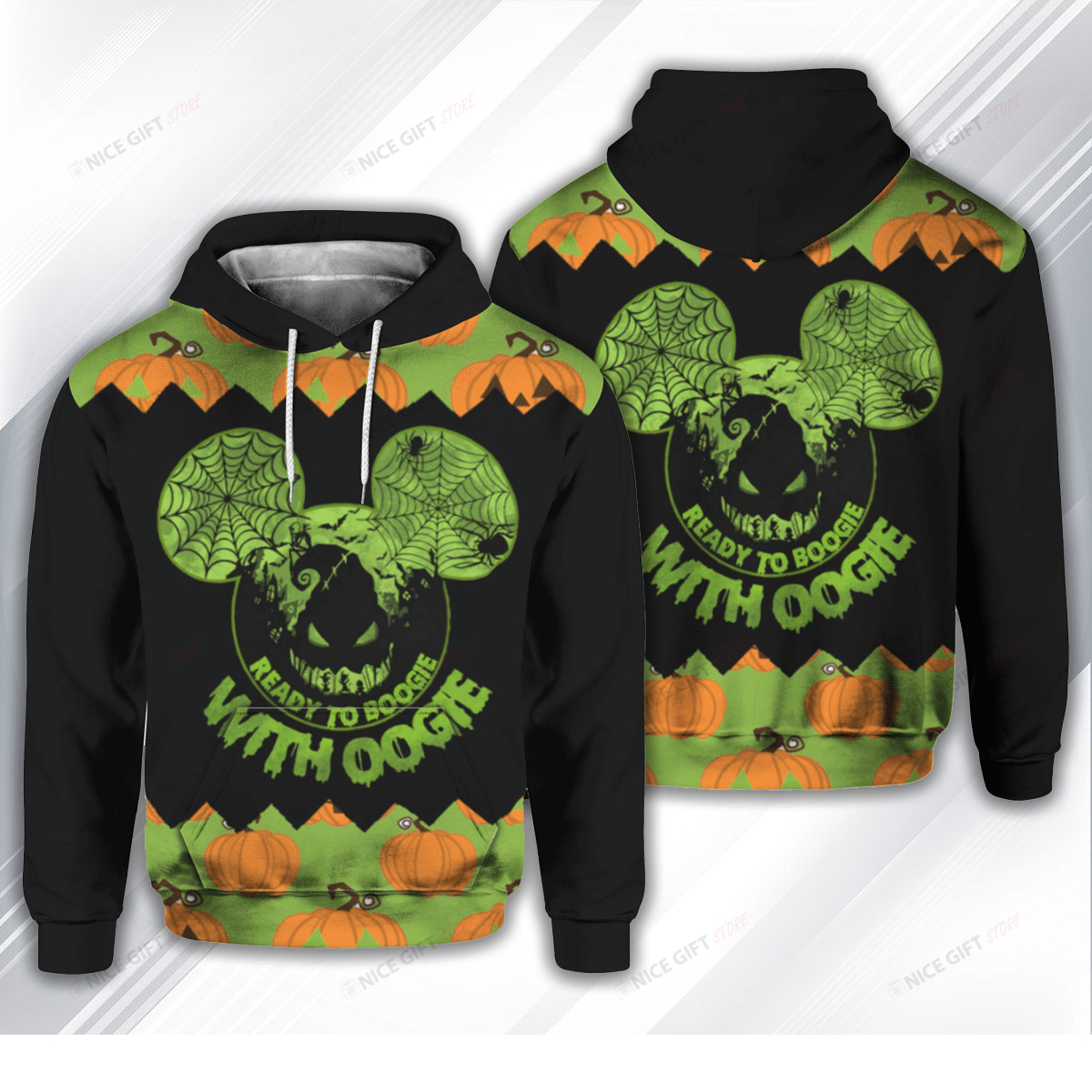 Ready To Boogie With Oogie Hoodie 3D 3Ho-B4S3