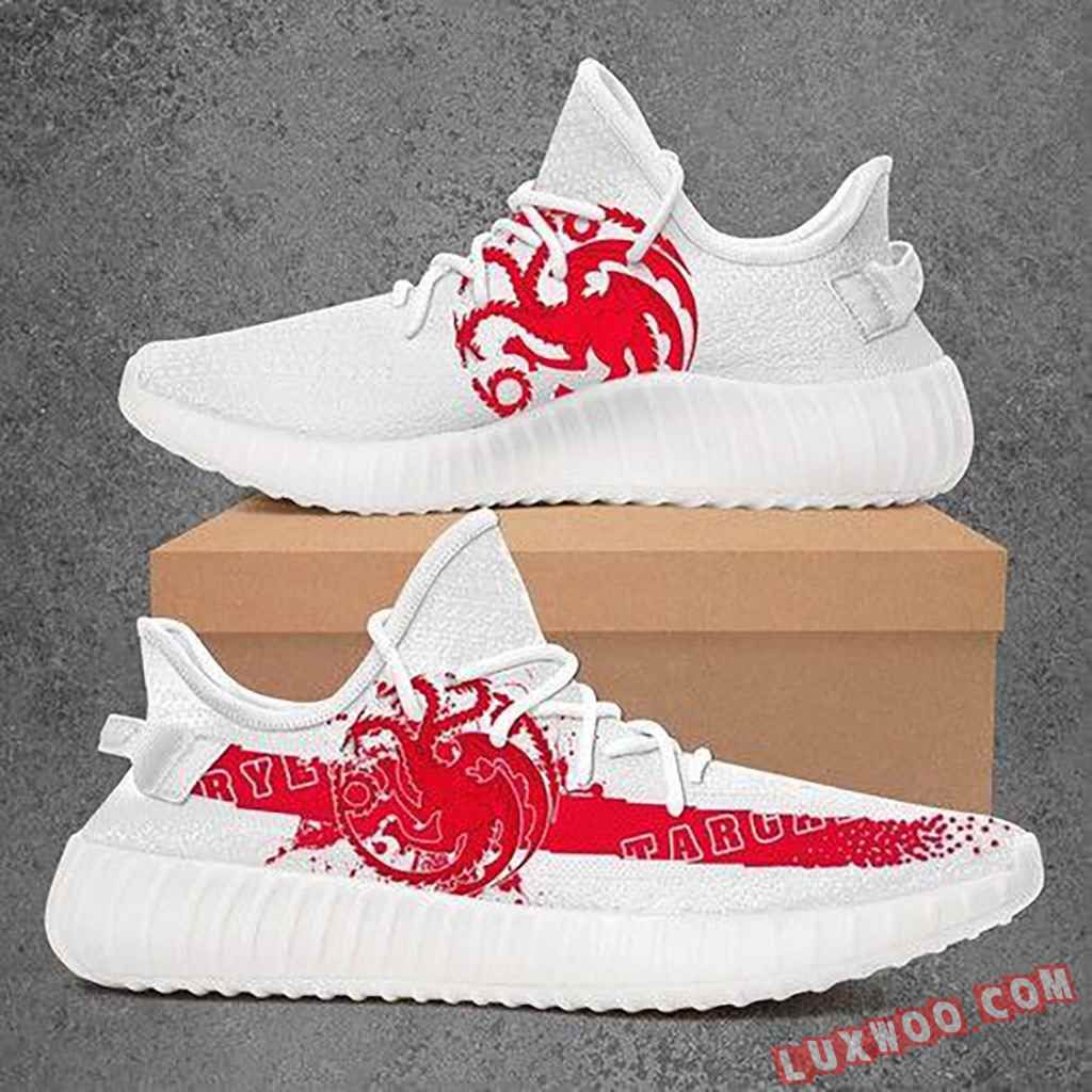 Targaryen Got Game Of Throne Yeezy Boost 350 Shoes Sport Sneakers