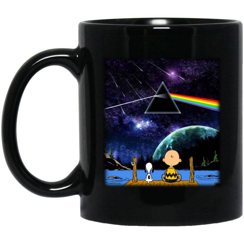 Buy Find Snoopy And Charlie Brown Pink Floyd Galaxy Universe Mug Cup Cofffe