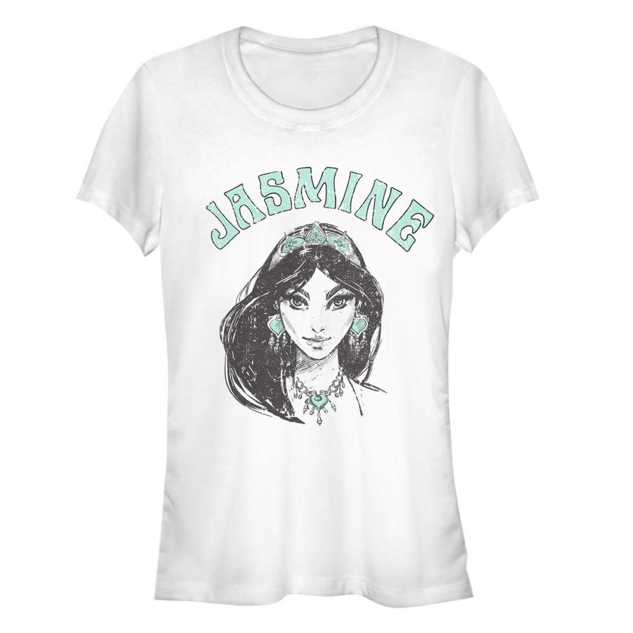 Aladdin Junior’s Vintage Jasmine Sketch T-Shirt