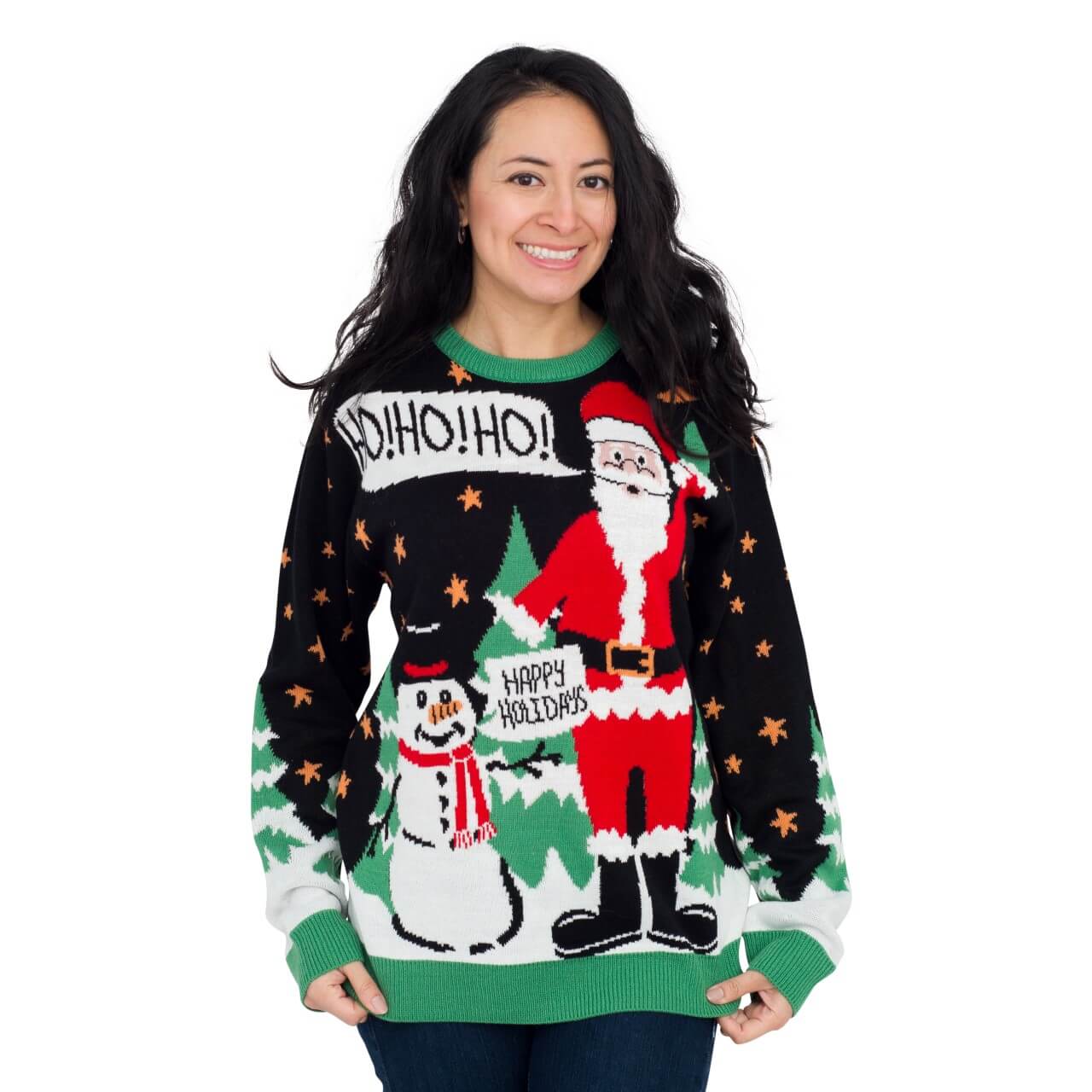 Women’S Ho Ho Ho It’S #!@%Ing Merry Ugly Christmas Sweater