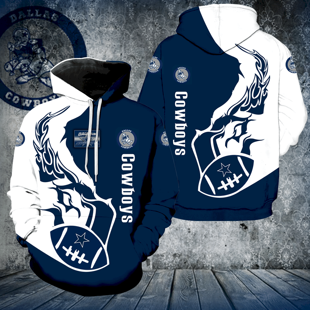 Dallas Cowboys Fire New    V1187 52 Unisex 3D Hoodie Gift For Fans