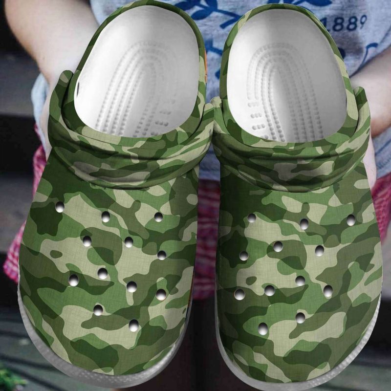 Army Crocband Clogs