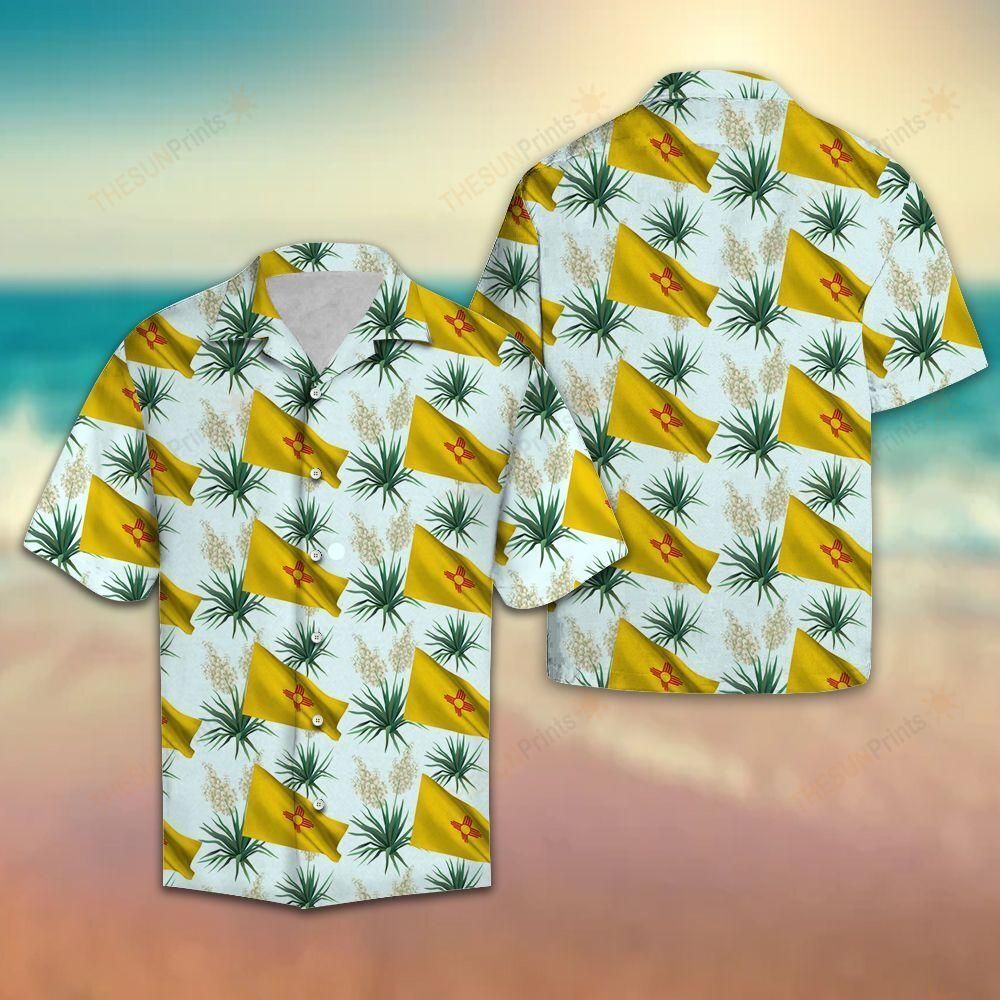 New Mexico Yucca Flower Hawaiian Shirt Ha21575