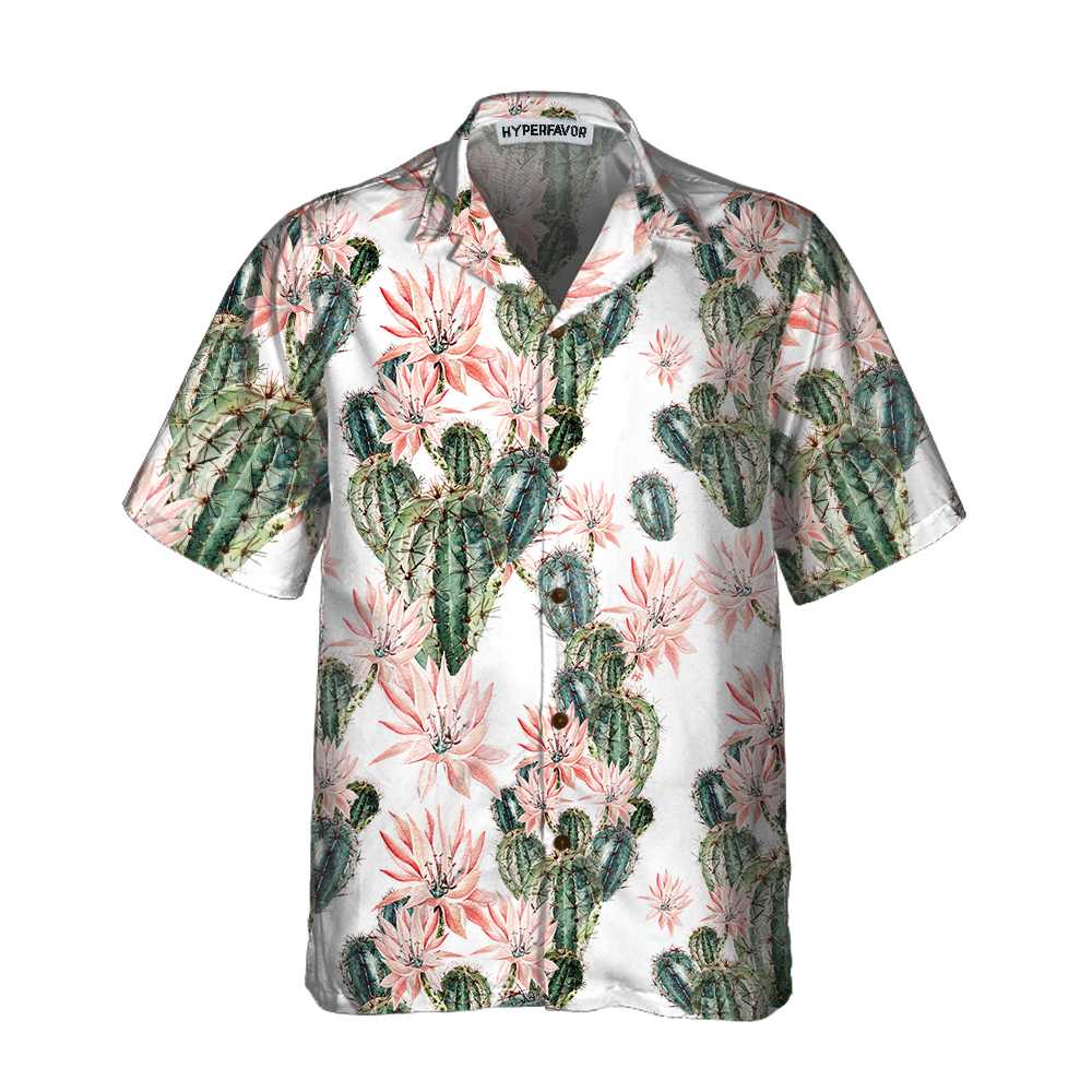 Cactus Makes Perfect Hawaii Floral Hawaii Shirt For Men And Women Ha12714