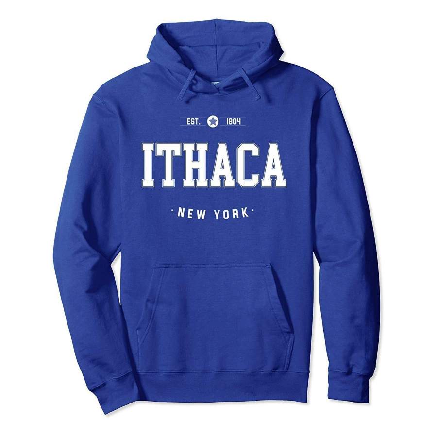 Ithaca, New York Pullover Hoodie