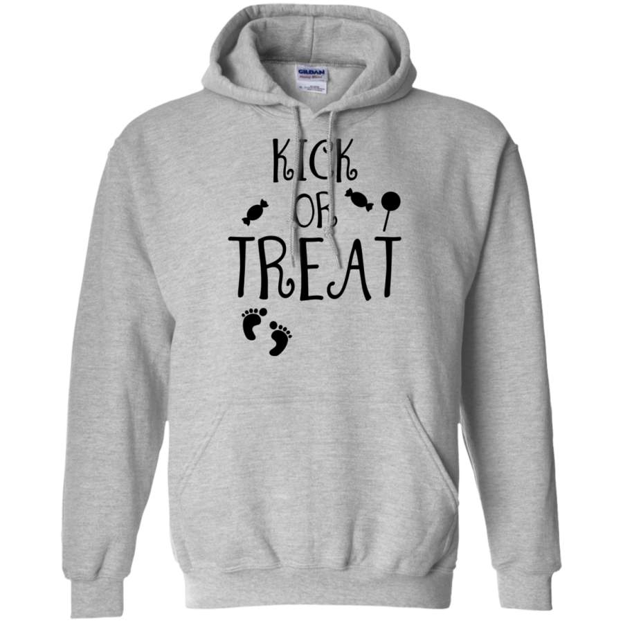 Kick or Treat, Halloween Pullover Hoodie