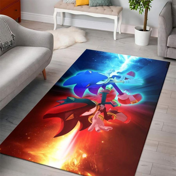 Sonic The Hedgehog FN200202 Gaming Area Rug – Floor Decor The US Decor