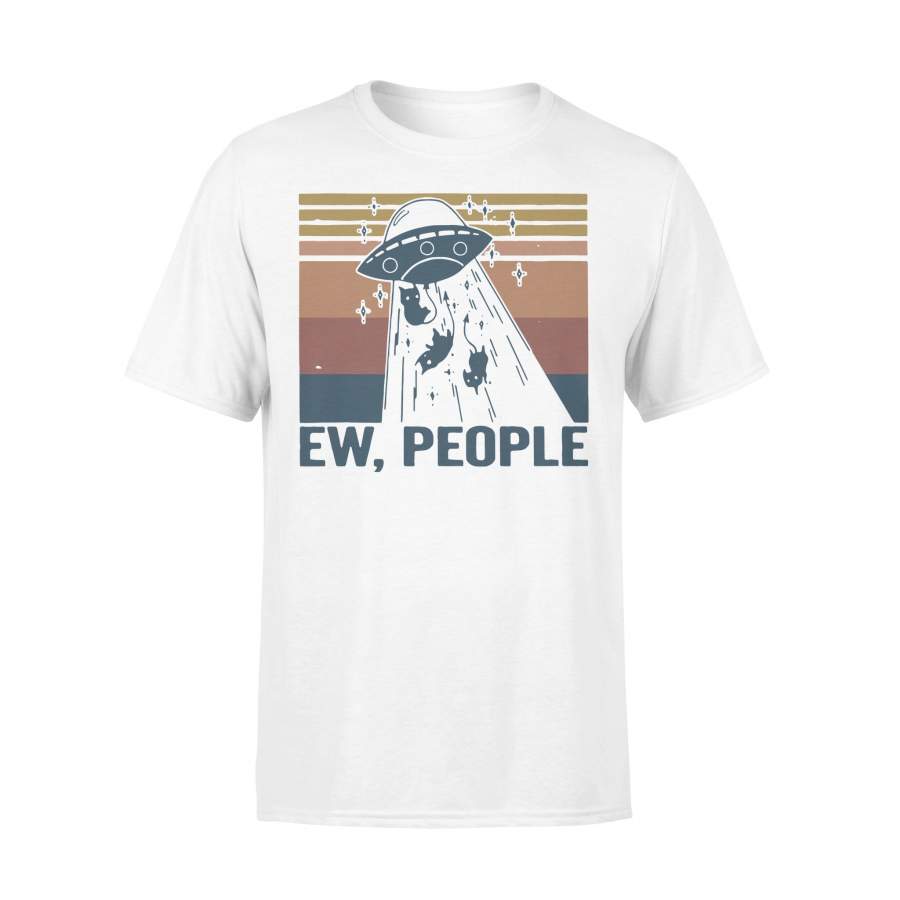 UFO Cats Ew People Vintage T-shirt