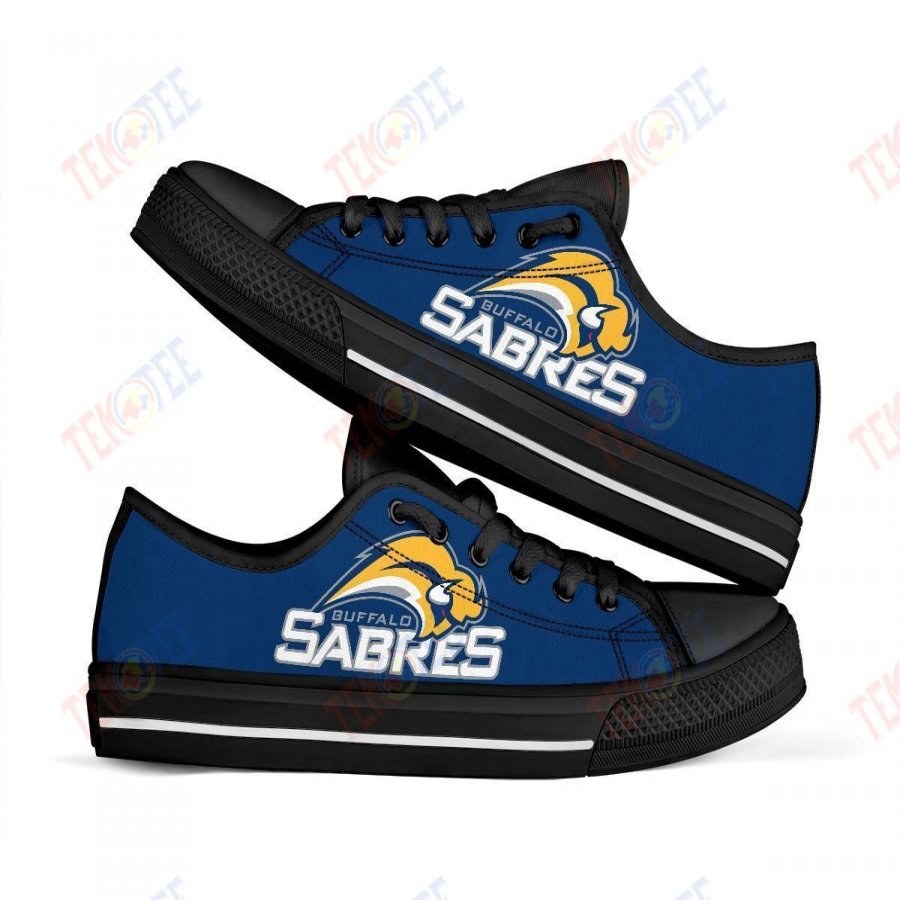 Mens Womens Buffalo Sabres Low Top Shoes Custom Print Footwear Convers Sneakers TMT229