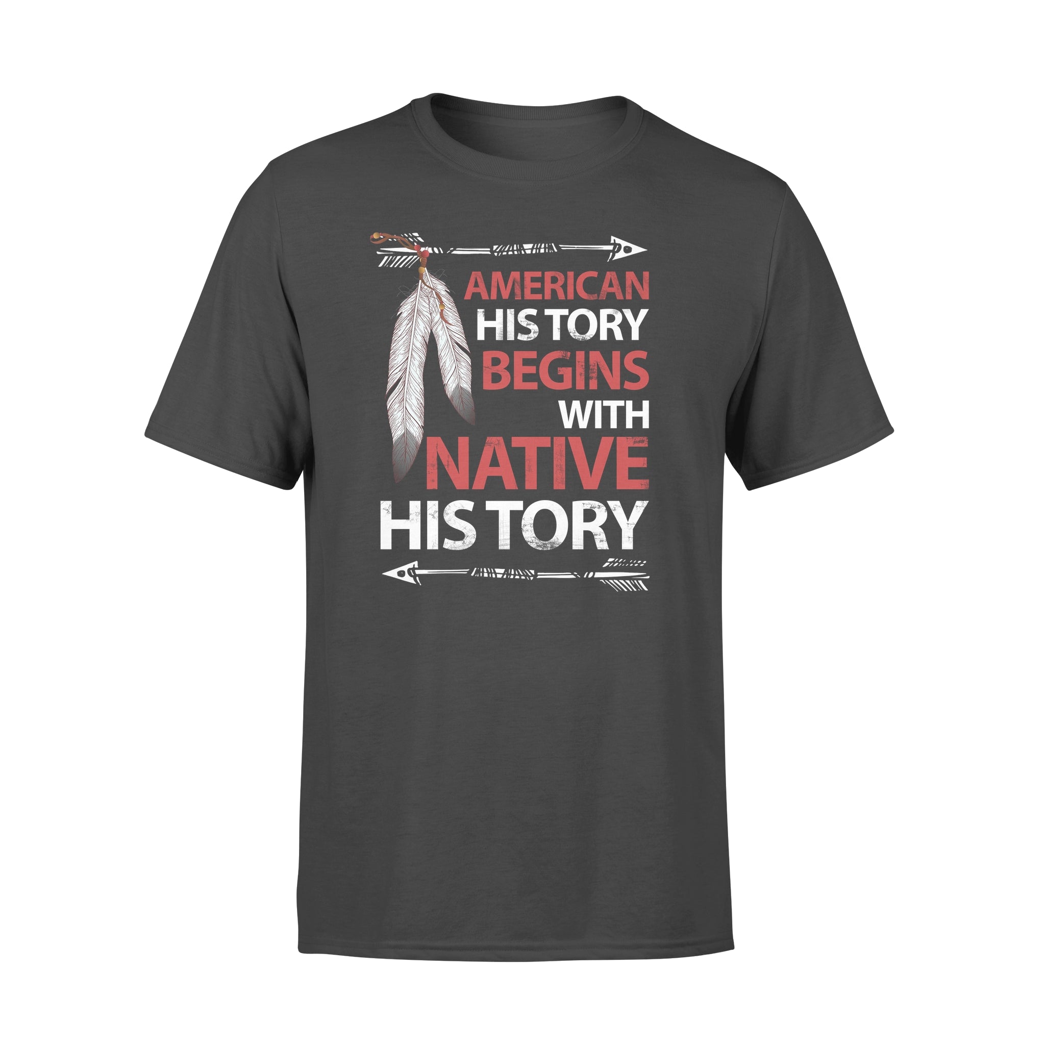 Ff – American History Begins With Native History For Native American Cotton T Shirt