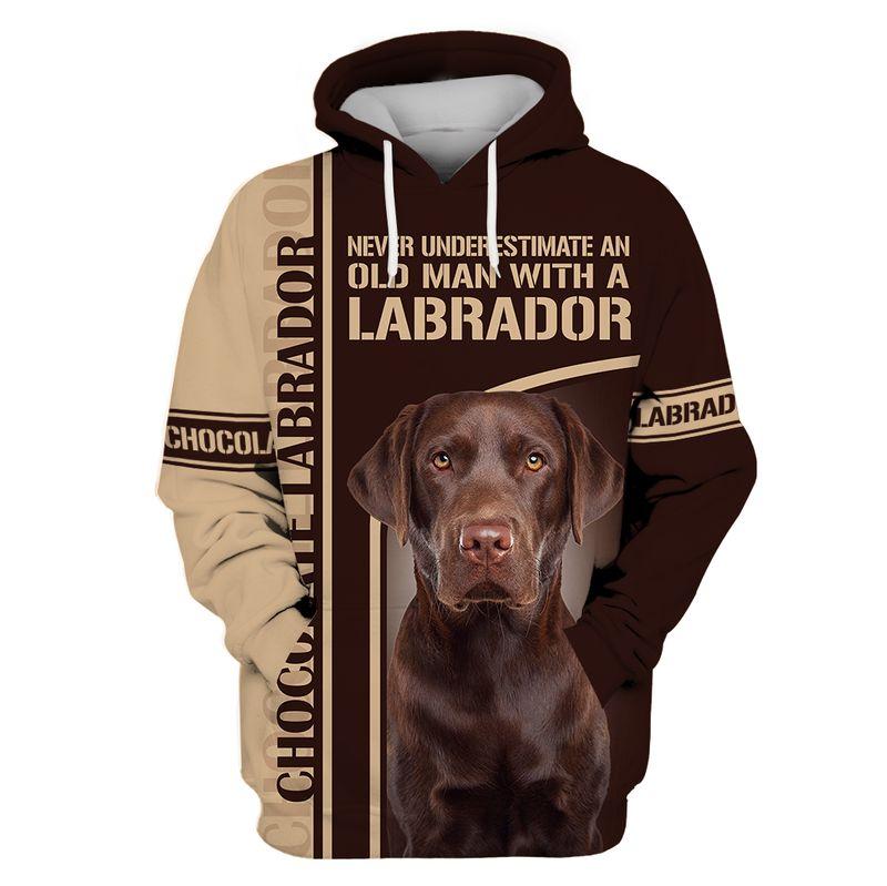 Outfits 3D Print Labrador Retriver  Adult Unisex