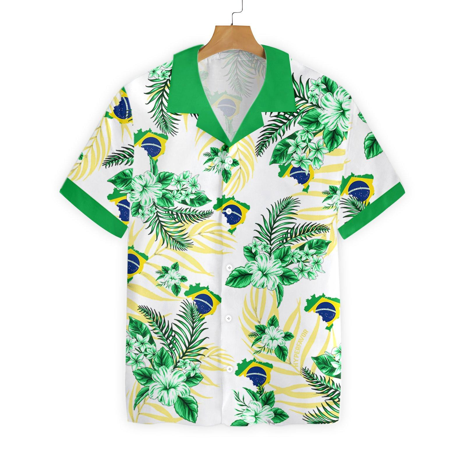 Brazil Proud 1007 Hawaii Shirt Ha80270