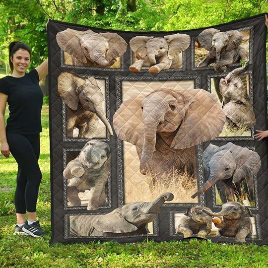 Elephant Wg2207780Cl Quilt Blanket