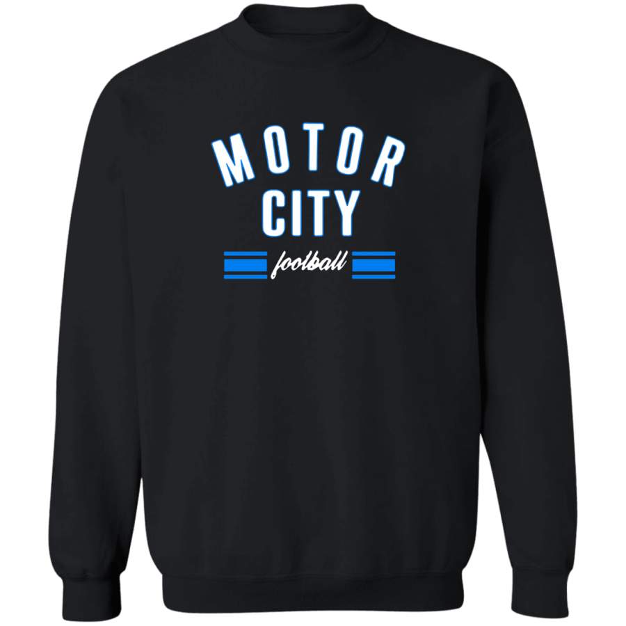 Motor City Football Sweatshirt Support Detroit Lions Football Team