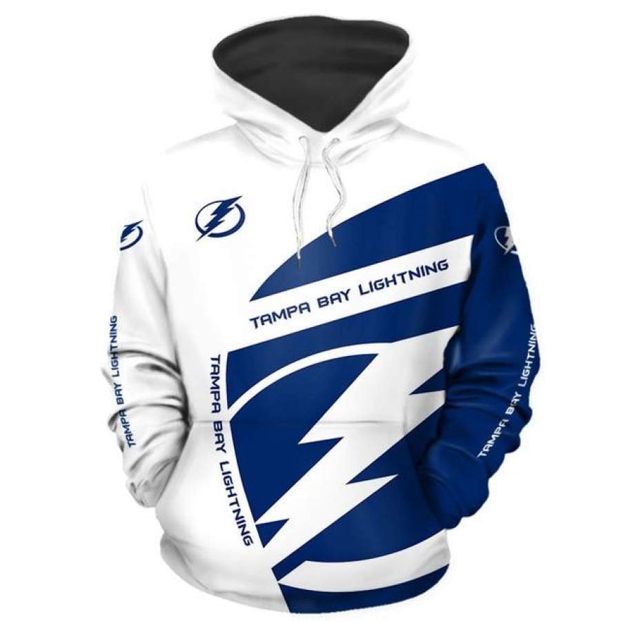 Tampa Bay Lightning 3D Hoodie