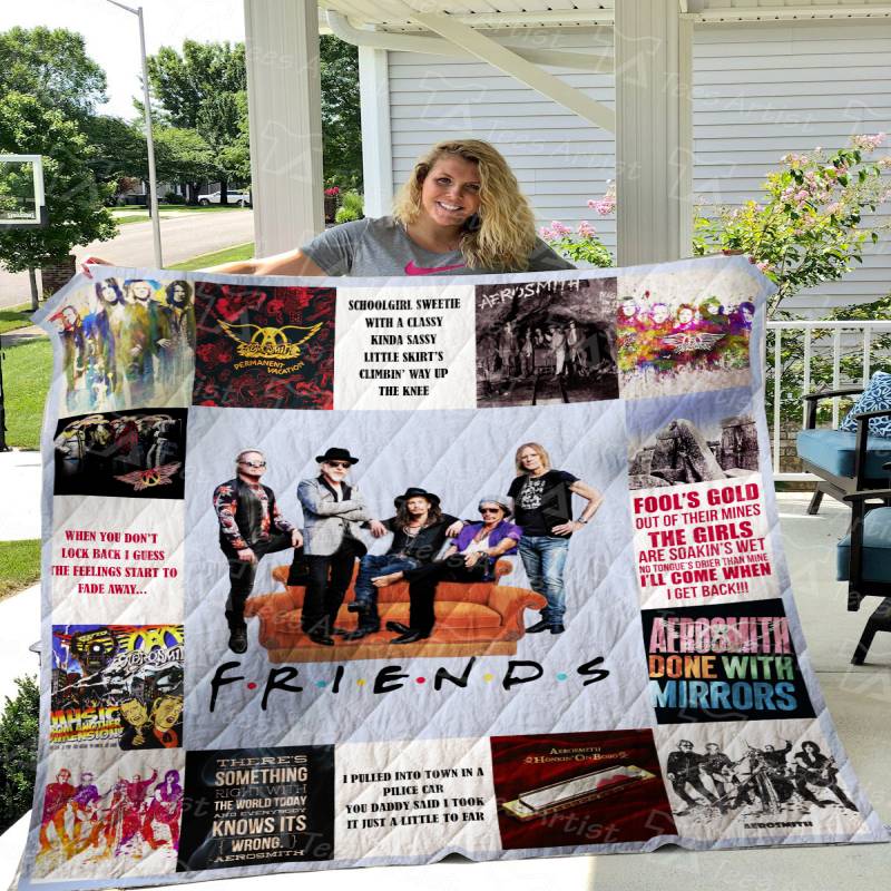 Aerosmith Quilt Blanket 01639