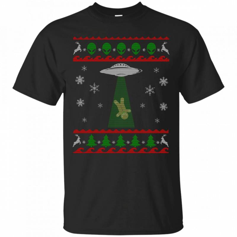 Ugly Christmas Sweater Style Abduction