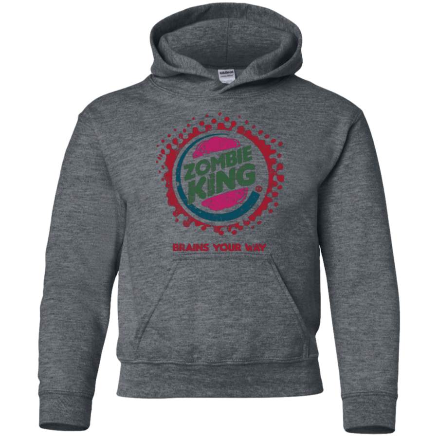 Zombie King Youth Hoodie