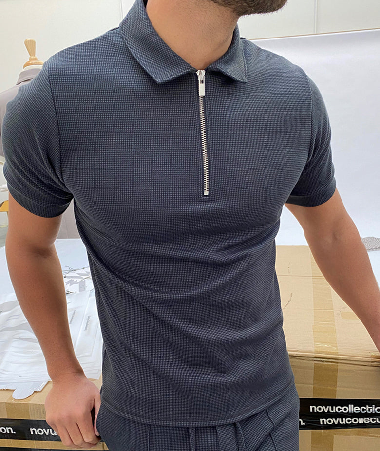 Plain Fabric Polo Shirt - SewingCode
