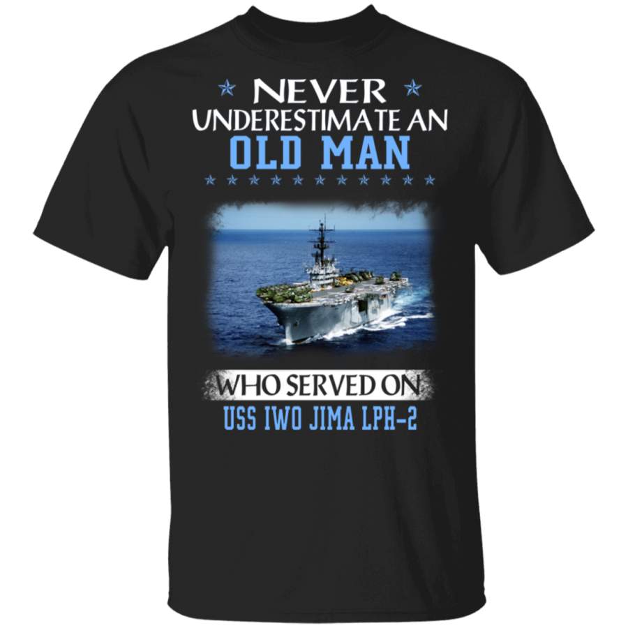 USS Iwo Jima LPH-2 Veterans Day Christmas Gift T-Shirt