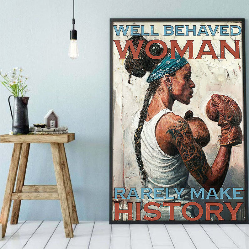 West Africa Custom Canvas Prints Perfect African American Black Art Poster Prints Black Women African Man Artistic Wall Art Home Decoration