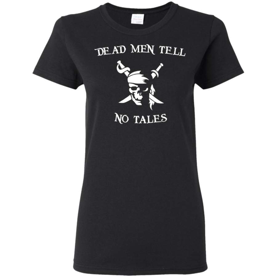 AGR Dead Men Tell No Tales Womens T-Shirt