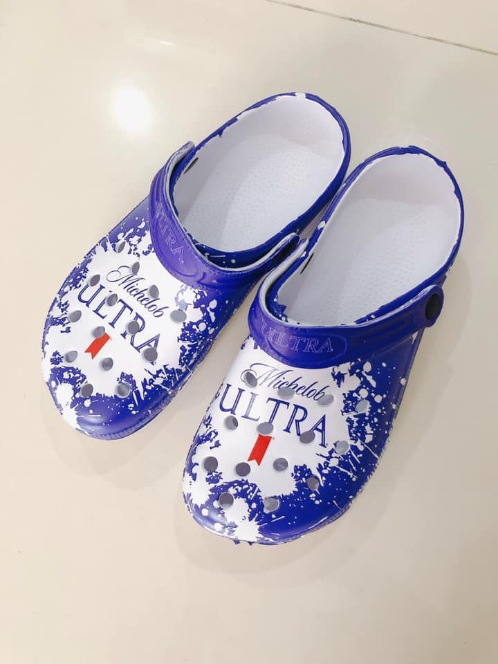 Michelob Ultra Beer Clogs Shoes Clogbland Clog