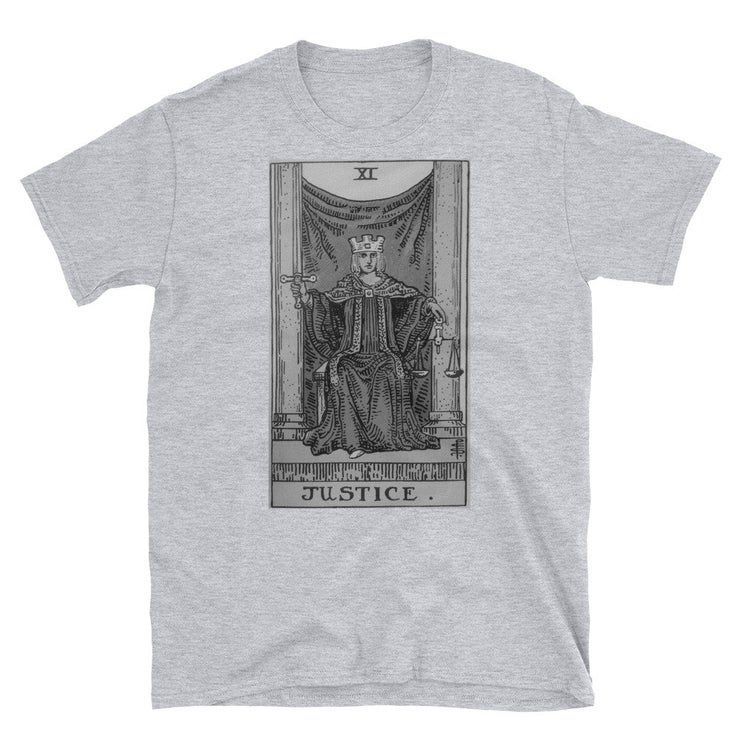 Limited Edition Justice Tarot Card Shirt