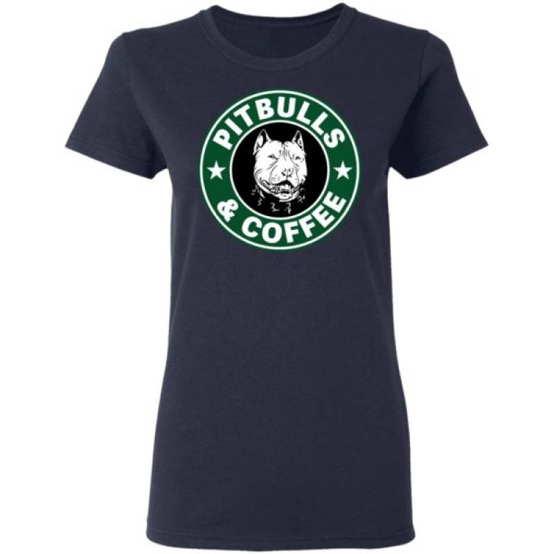 Pitbull And Coffee T-Shirt – Amelio Shop