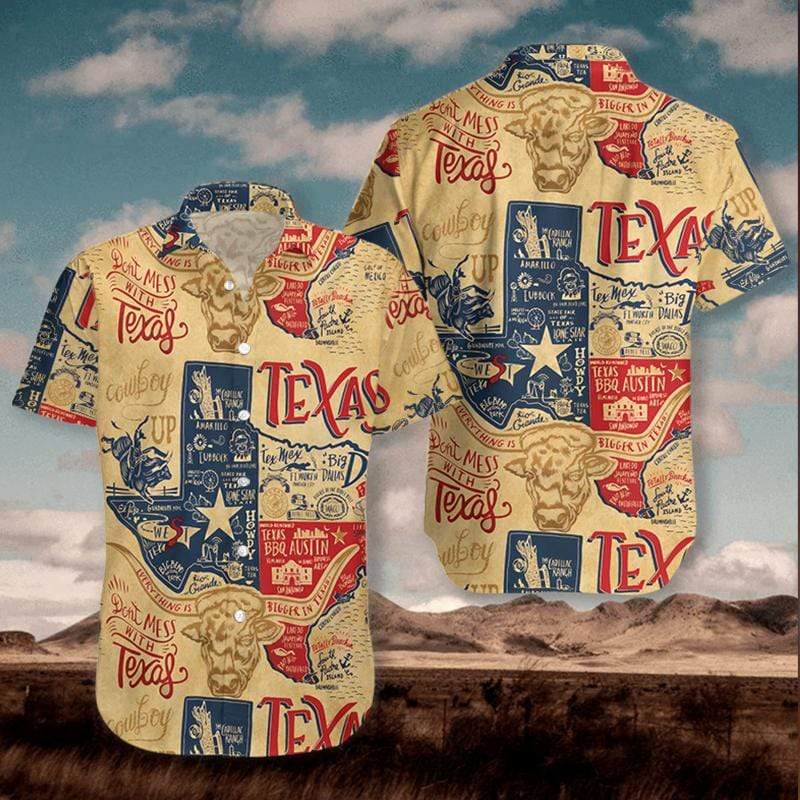 Texas Vintage Unisex Hawaiian Shirts – Fashion Store